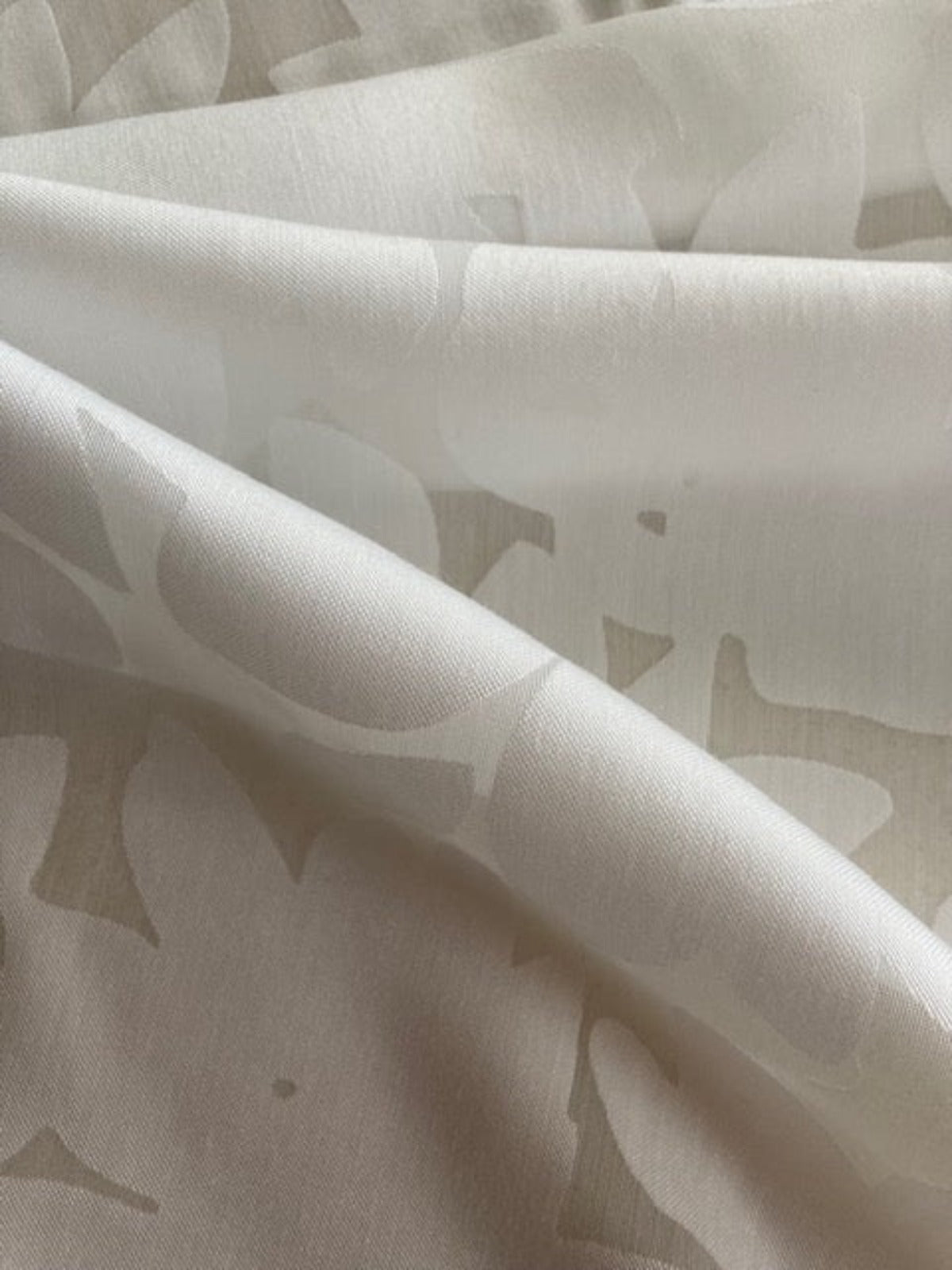 Ivory Flower Burnout Blouse Weight