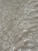 Ivory Fine Lace with Stretch