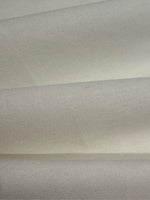 Ivory Plain weave Soft Handle Linen Mix