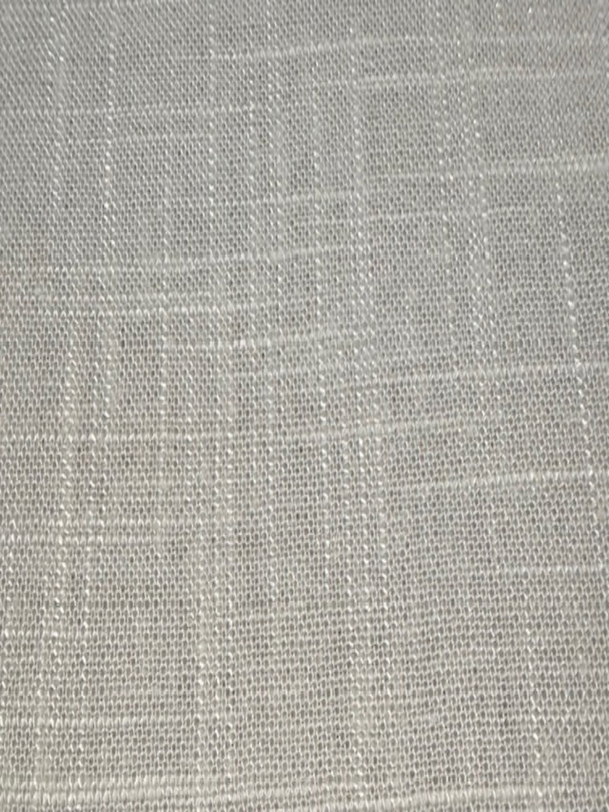 Ivory Linen/Viscose Mix, Slubbed Look