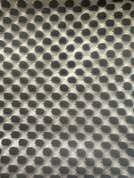 Black Raised Spotted Circular Knit