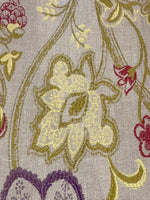 Jewel Coloured Trailing Jacquard