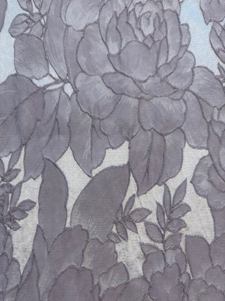 Mauve Corded & Textured Jacquard