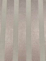 Pale Lilac Satin stripe. Stripes run along the Fabric.