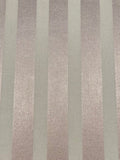 Pale Lilac Satin stripe. Stripes run along the Fabric.