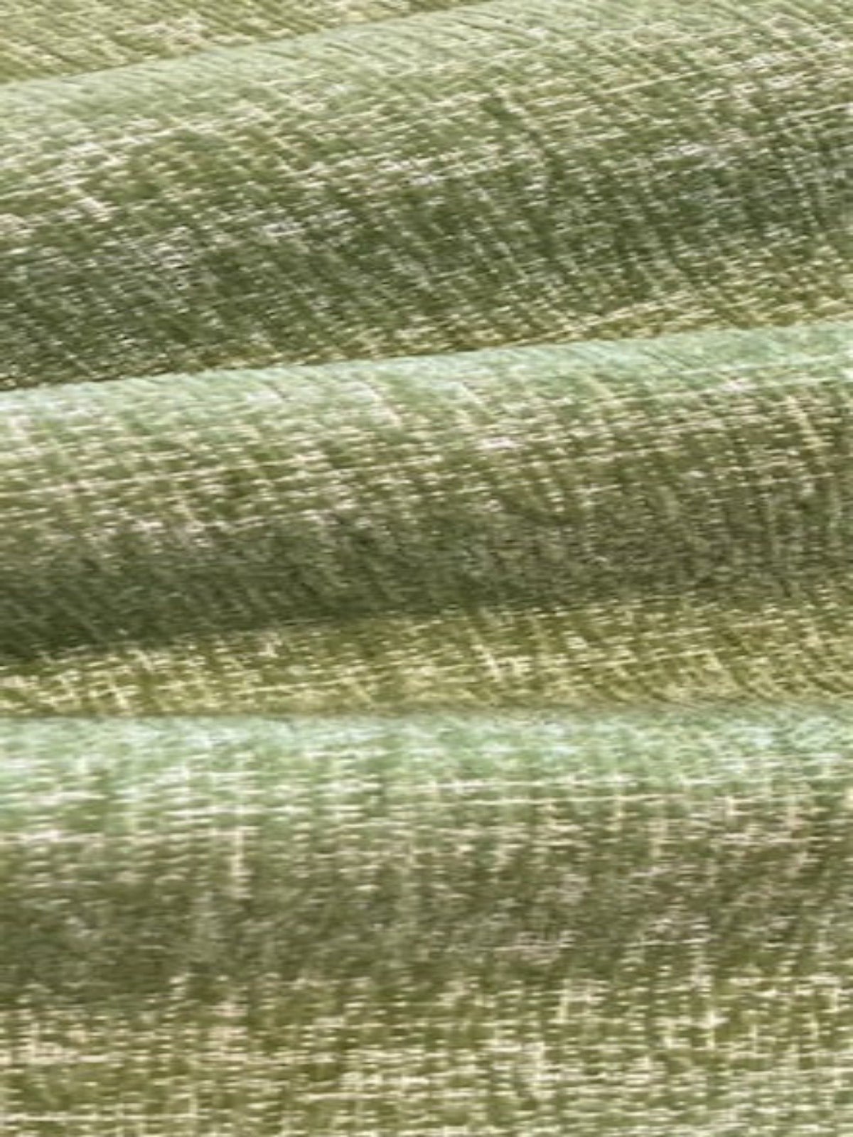 Lime Green Semi Plain Chenille