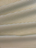 Lime Green Stripe Cotton Shirting
