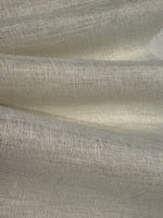 Ivory Linen Open Weave with Pale Gold Lurex Crisp Handle