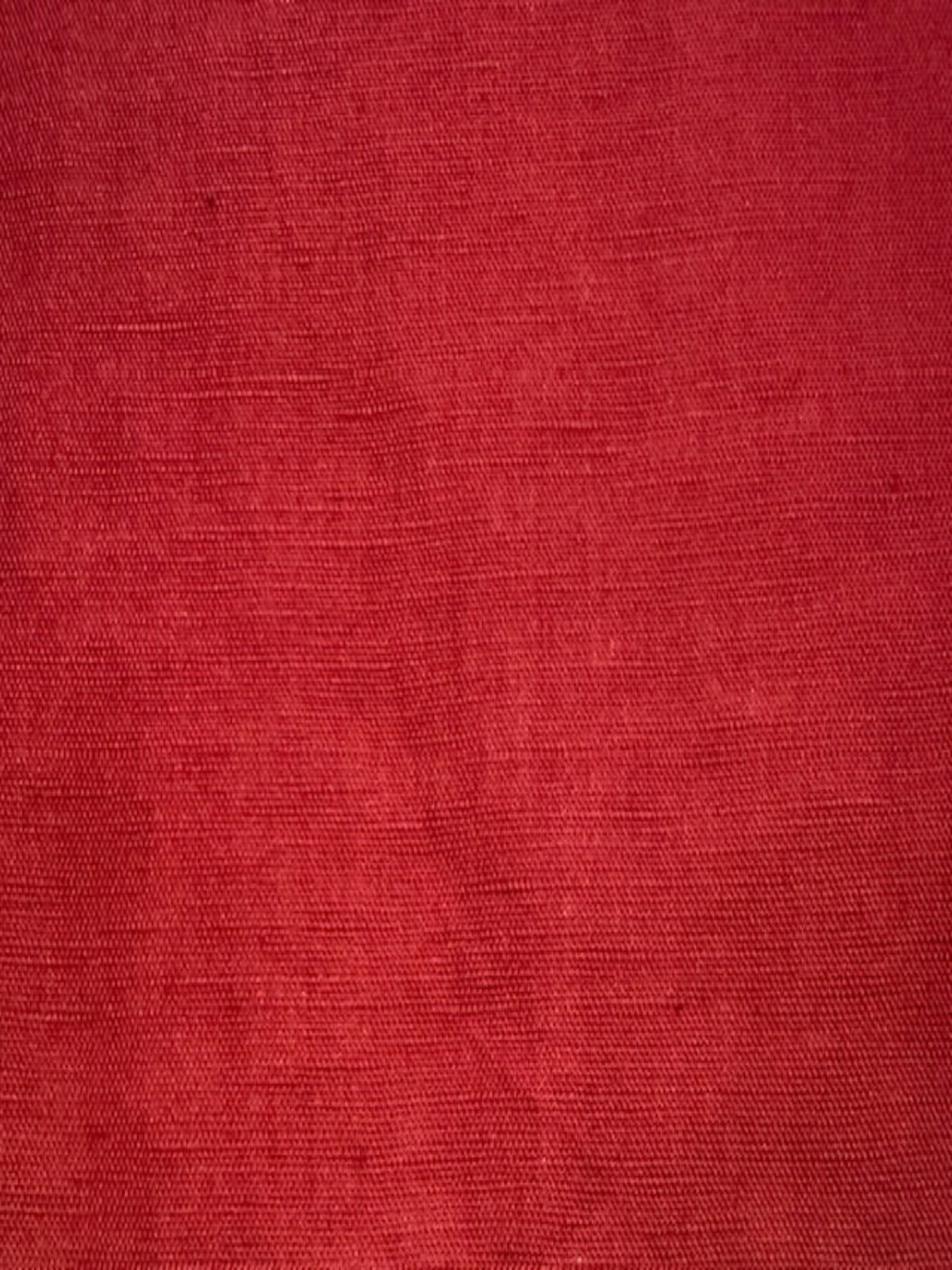 Maroon Lightweight Linen/Cotton Mix