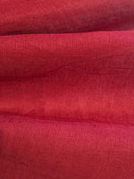 Maroon Lightweight Linen/Cotton Mix