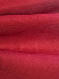 Maroon Lightweight Linen/Cotton Mix