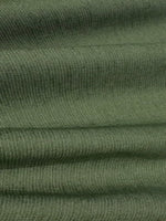 Moss Green 2 Tone Linen/Cotton Mix with One Way Stretch