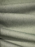 Moss Green 2 Tone Linen/Cotton Mix with One Way Stretch