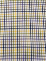 Multi Coloured Check Cotton Shirting