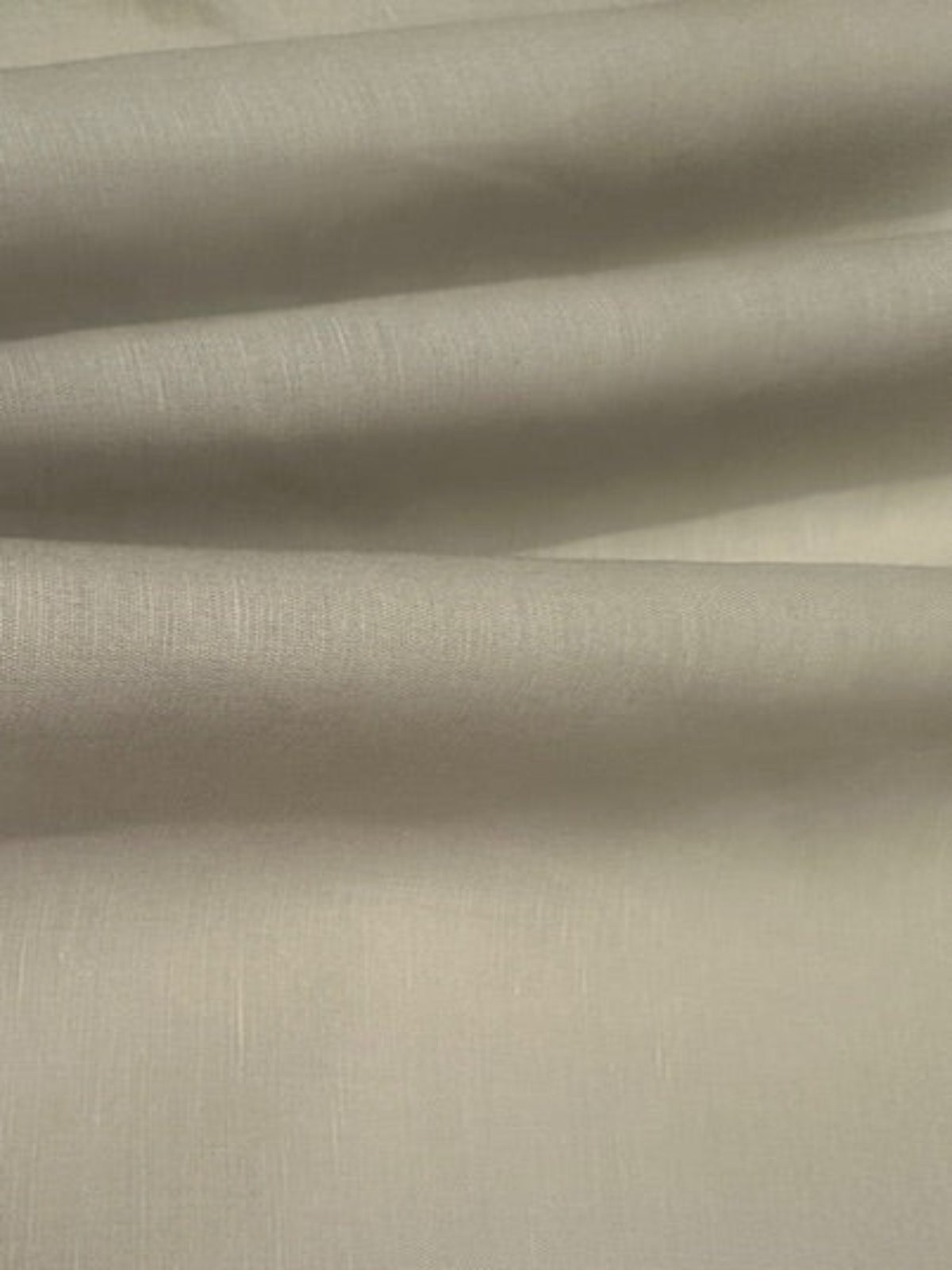 Natural with Tinge of Green Shirting Weight Linen, Smooth Handle