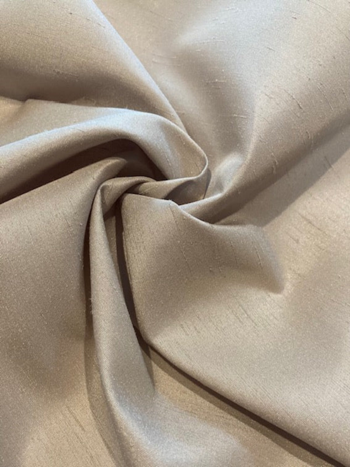 Natural with Green Tinge Lightweight Dupion