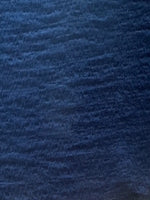 Navy Textured Crepe Jersey