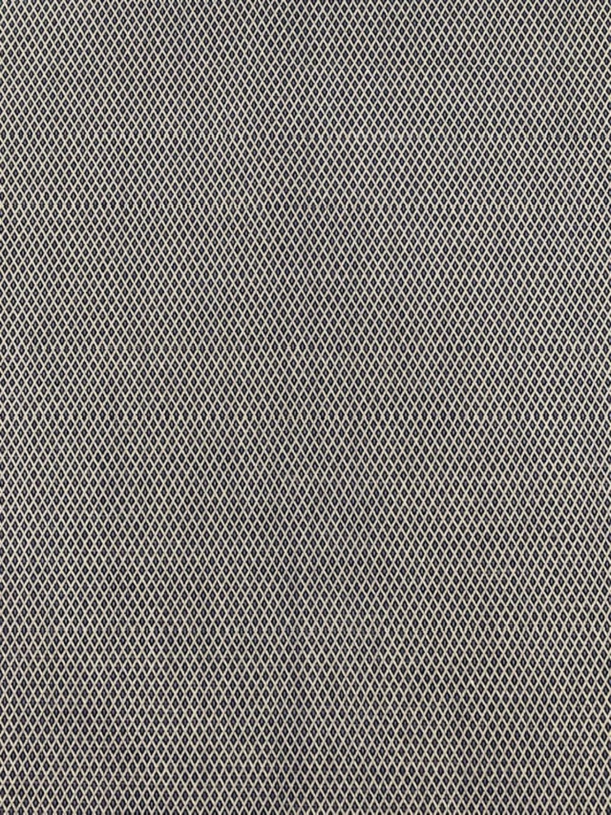 Blue Mini Diamond Cotton Shirting Weight