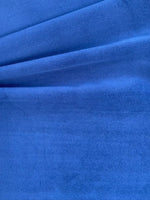 French Navy Velvet with Fire Retardant Finish