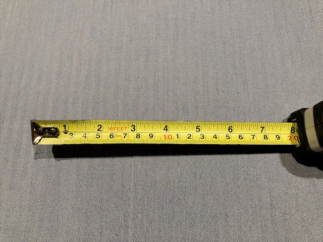 Blue Herringbone with some Stretch. Heavy Firm Shirting.