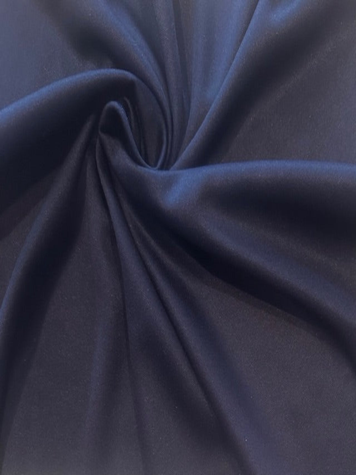 French Navy Knitted Lining – 100% Polyester, 145 cm Wide