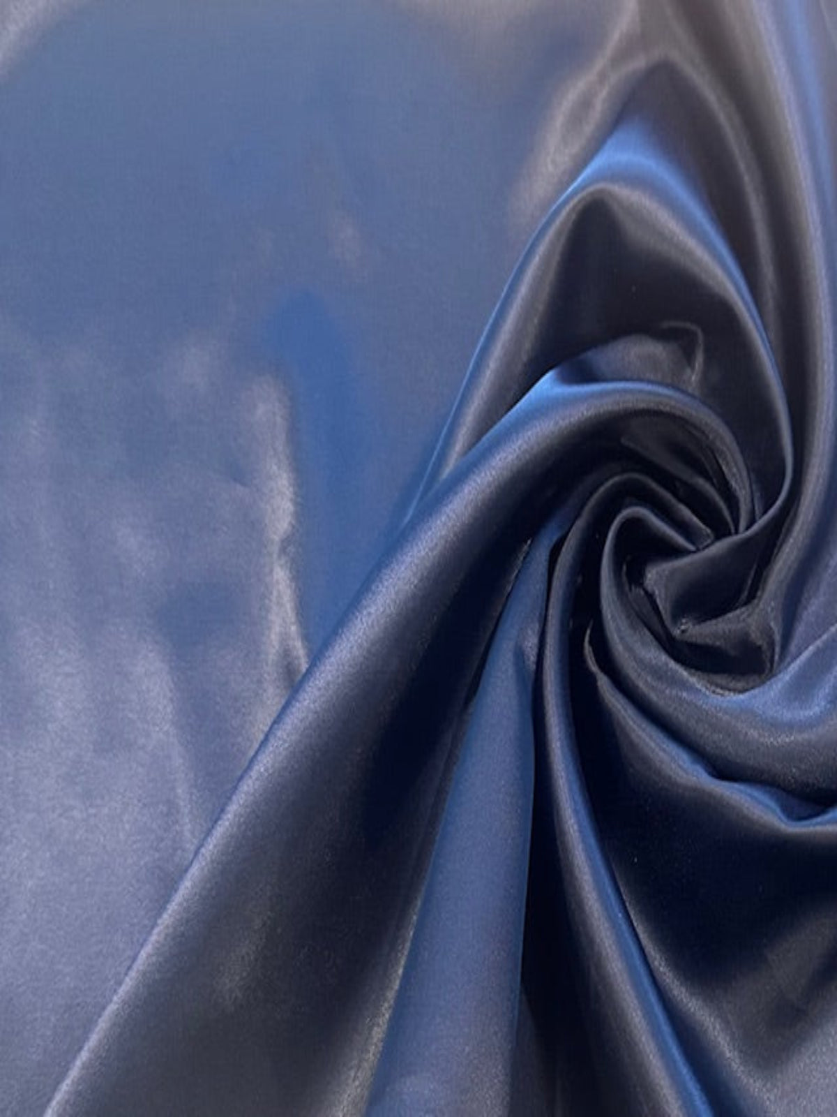 Navy Silky Satin Lining