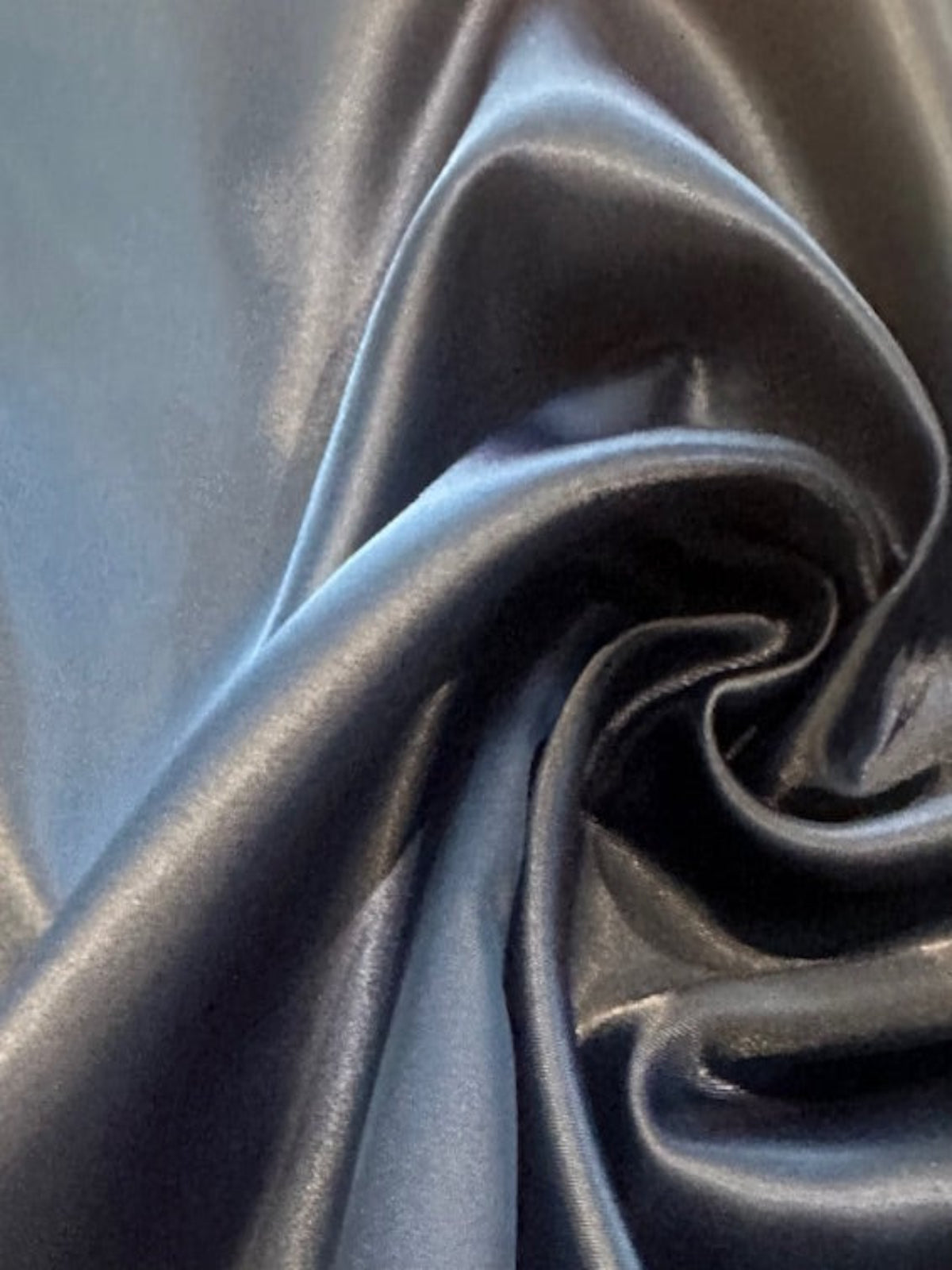 Navy Silky Satin Lining