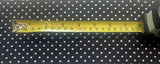 White Dot on Navy Poly/Cotton