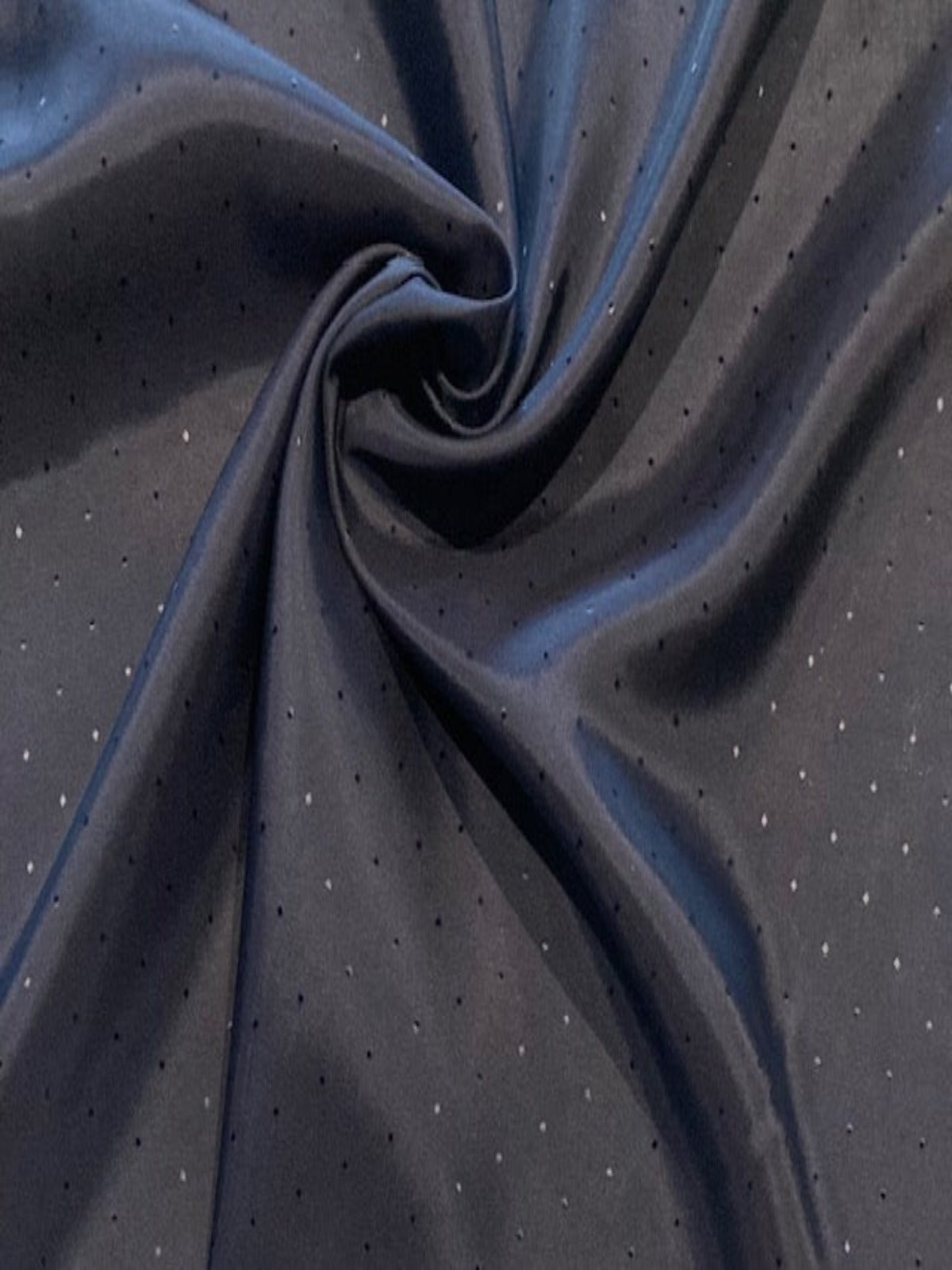 Dark Navy Woven spot Lining