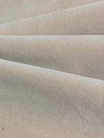 Oatmeal Furnishing Cotton Velvet