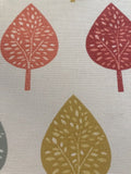 Multi Tree &amp; Leaf Print on Cotton Furnishing