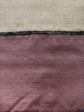 Olive/Amethyst/Claret Bands Running Across the Fabric