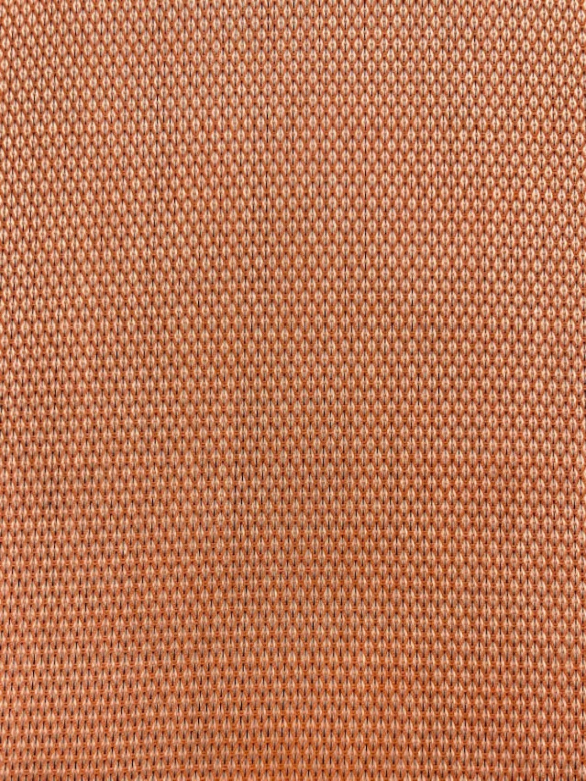 Orange Mini Diamond Cotton Shirting