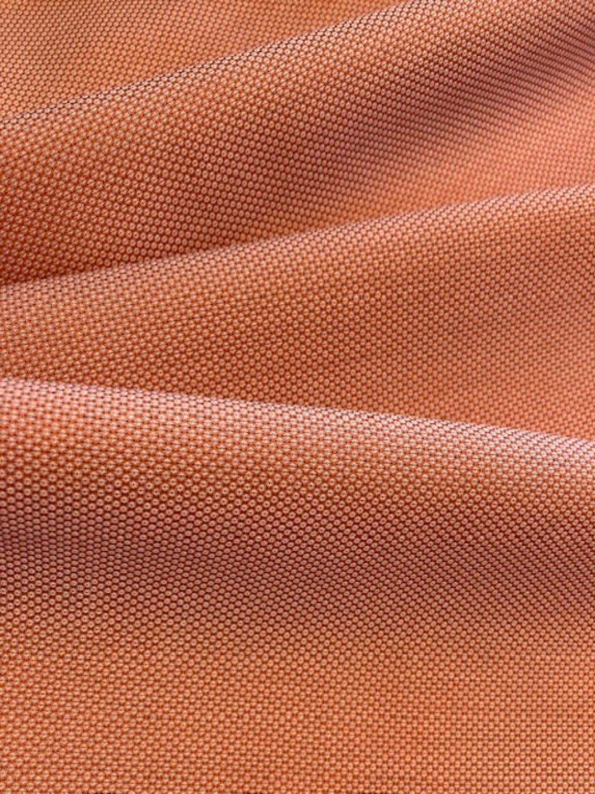 Orange Mini Diamond Cotton Shirting