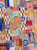 Multi Patchwork Print on Cotton