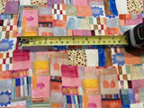 Multi Patchwork Print on Cotton