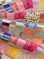 Multi Patchwork Print on Cotton