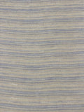 Pale Blue Stripe on Ivory, Light Weight linen