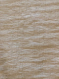 Nude Blush Crushed with Graduated Satin Stripes Running Across the Fabric in 100cm Panels