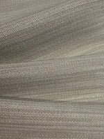 Pale Grey 2 Tone Stripe Effect Linen Mix, Firm & Crisp Handle