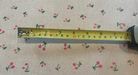 Cherry on Natural Linen Feel