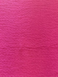 Cerise Textured Crepe Jersey