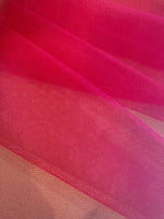 Cherry Red/Pink 300cm Wide Dress Net