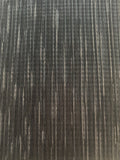 Black Permanently Pleated Top Weight