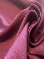 Plum Lightweight Silk Dupion