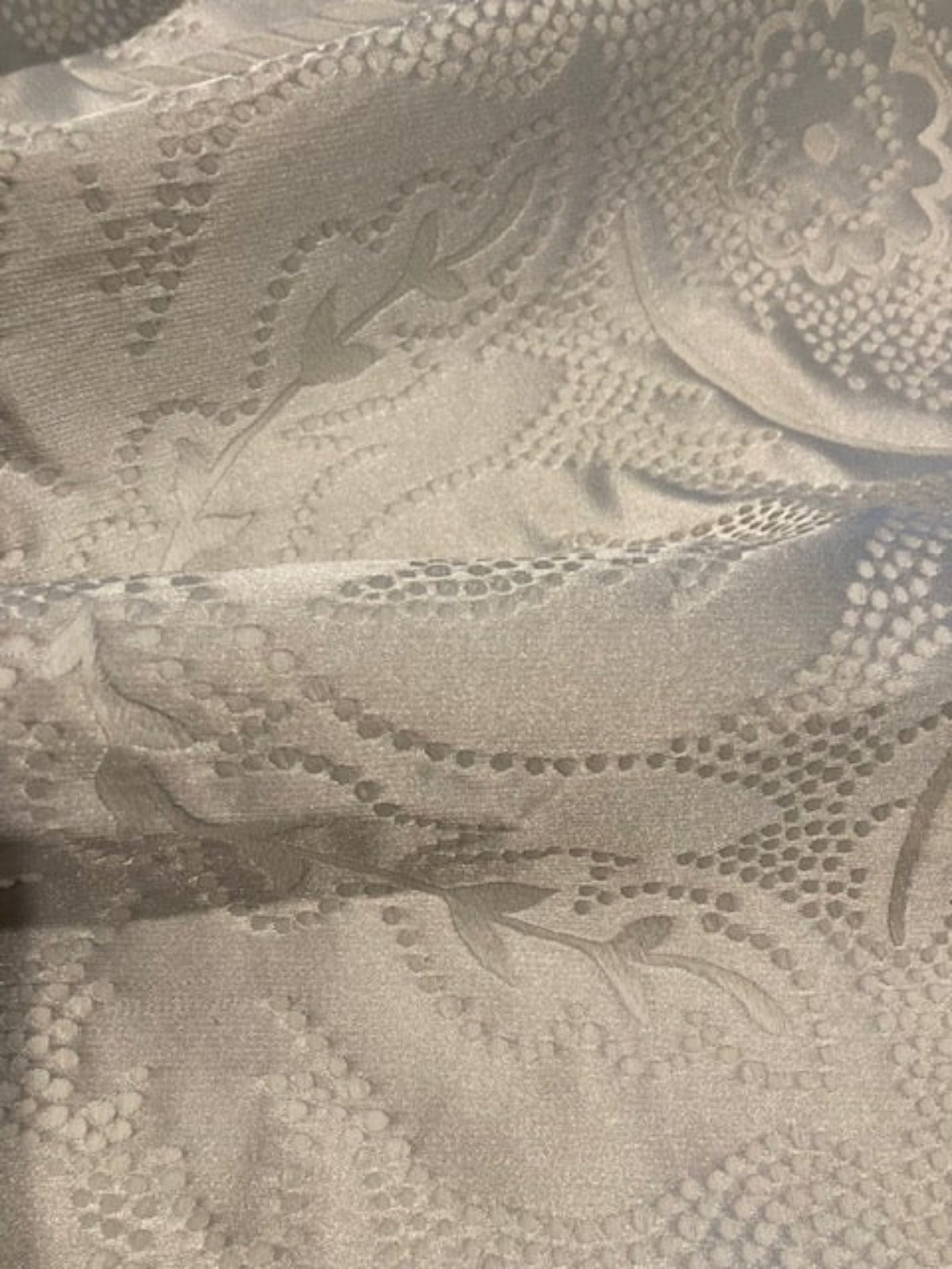 Pale Porcelain Damask "Sanderson - Florence"