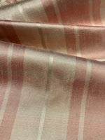 Blush Pink Silk Dupion Check