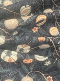 Sweet Symphony Pomegranite 100% Organic Cotton by "William Morris"