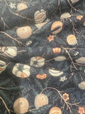 Sweet Symphony Pomegranite 100% Organic Cotton by "William Morris"