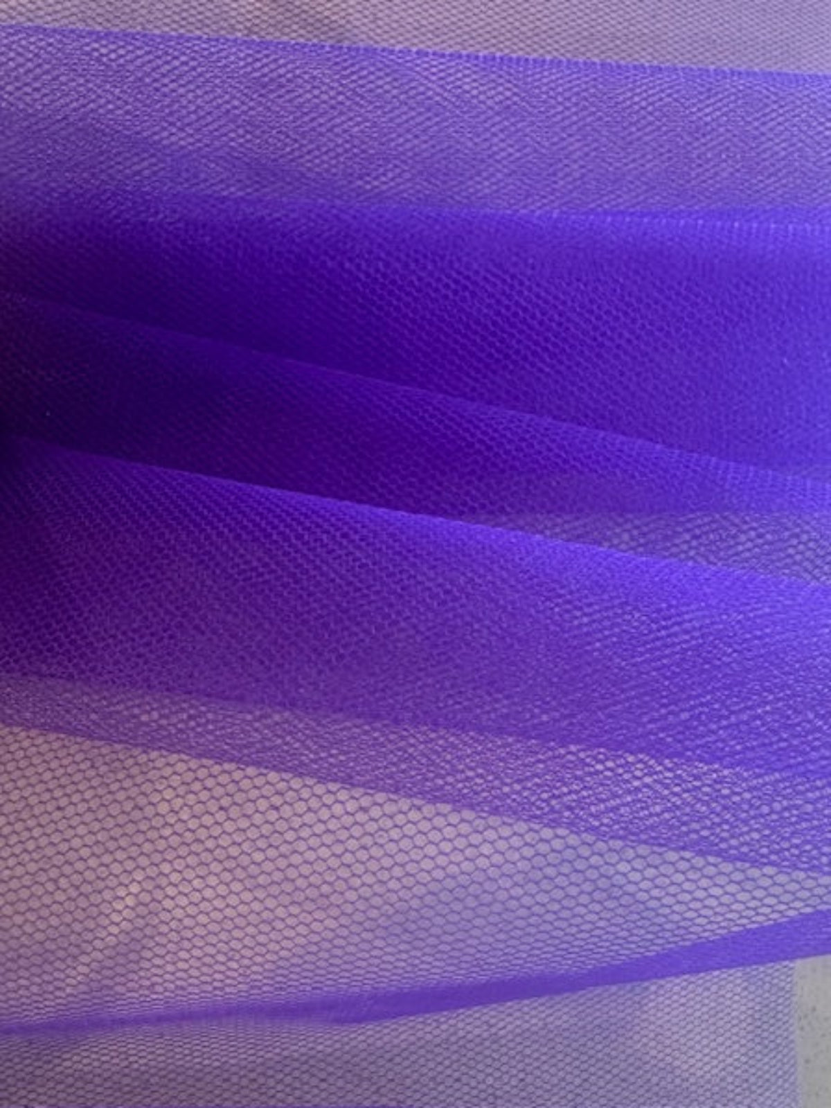 Purple Stiff Dress Net